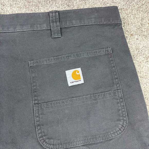 NWT- Carhartt Rugged Flex Relaxed Fit Canvas Work Shorts size 46 - Picture 5 of 6